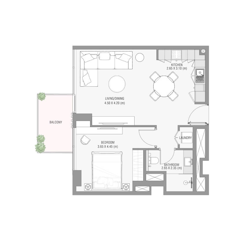 1 Bedroom